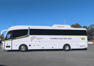 Hybrid bus hire WA – Scania Irizar