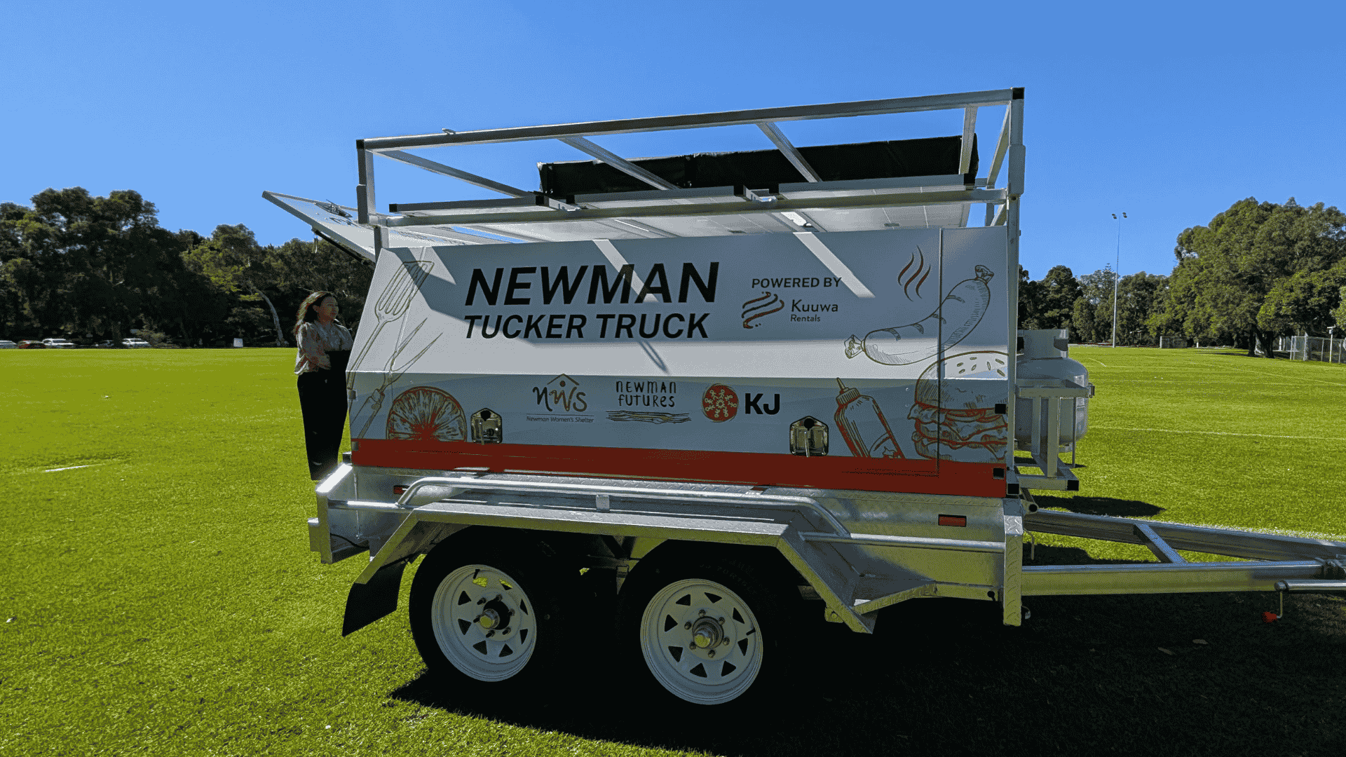 BBQ Trailer – Newman (Tucker Truck) BBQ Trailer – Newman (Tucker Truck)