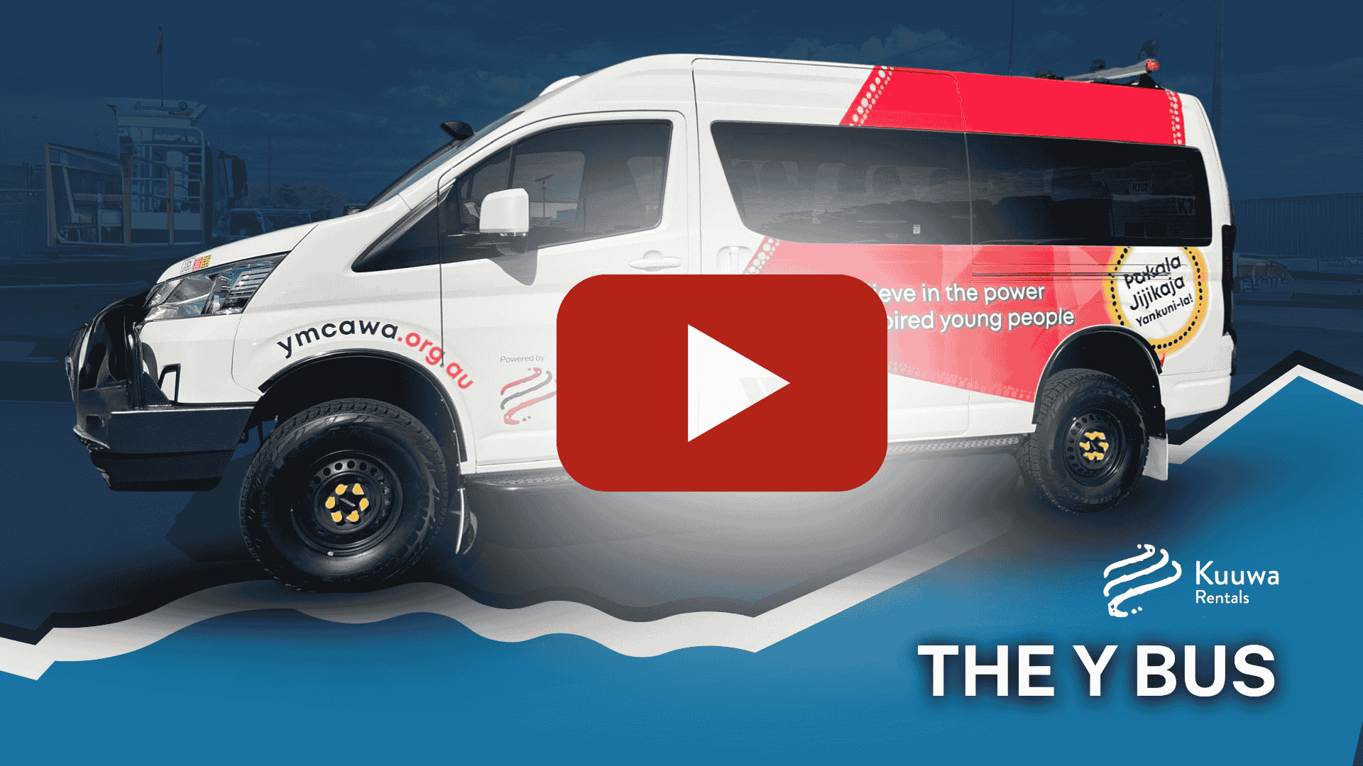  Toyota Commuter 4x4 Hire in the Pilbara 