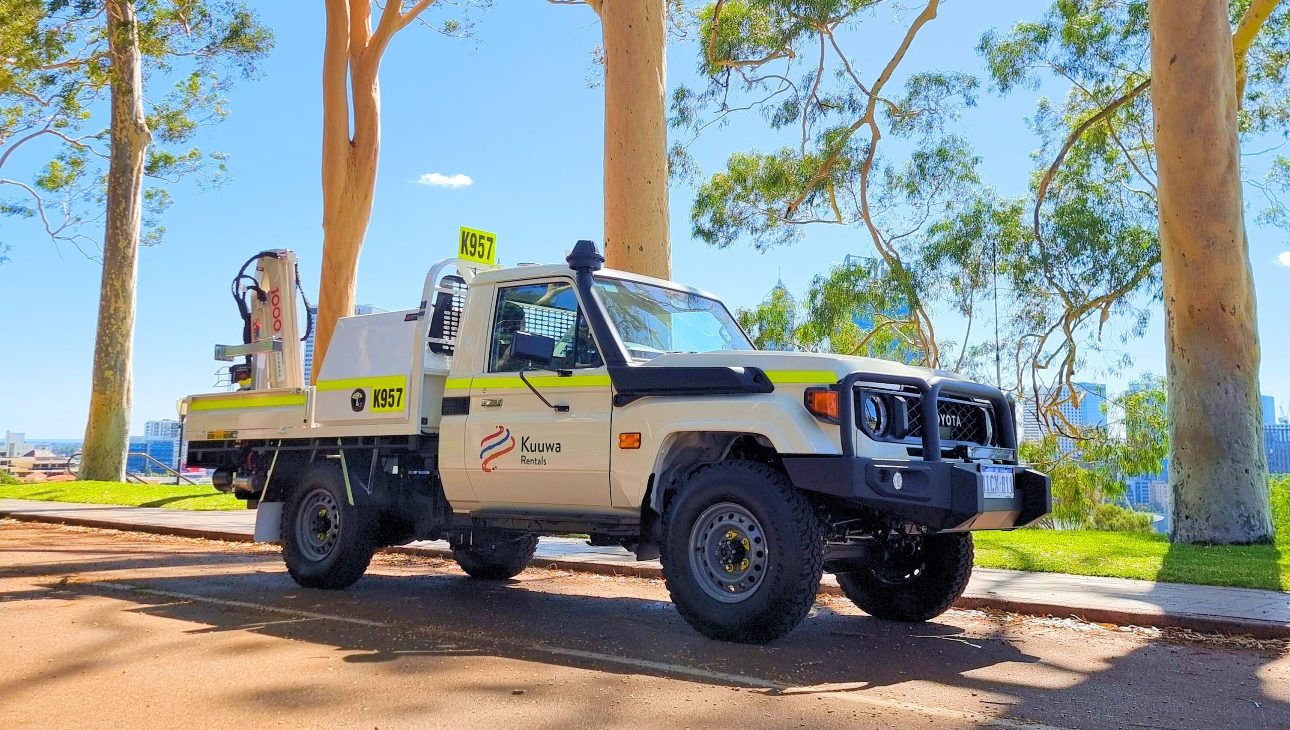 Mine Spec Hilux for Hire Western Australia Mine Spec Hilux for Hire Western Australia