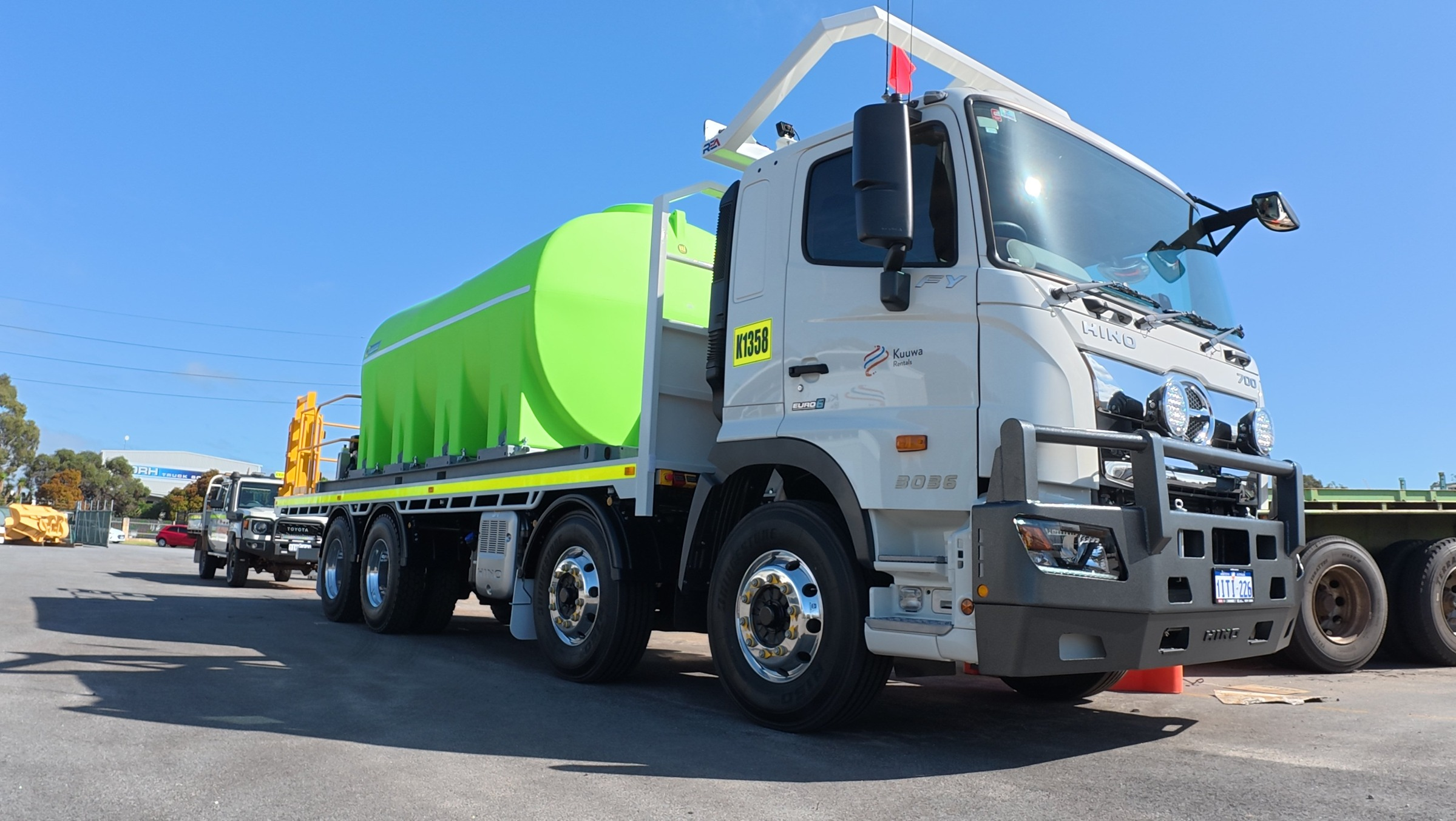 Potable Water Truck Hire Perth